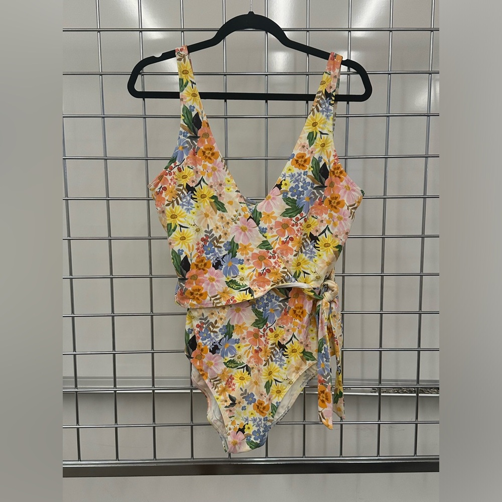 Summersalt x Rifle Paper Co Wrap Bathing Suit - 14